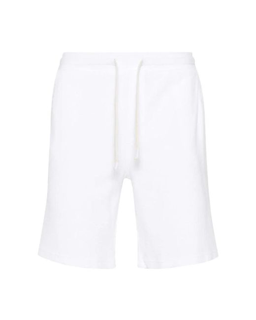 Altea White Casual Shorts for men