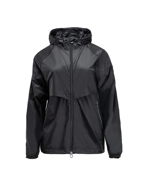 J.O.T.T Jassen ,Zwart ,Polyester Lightweight Jacket Scirocco in het Black