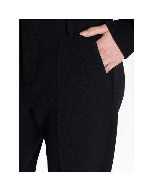 Balmain Black Tapered Trousers