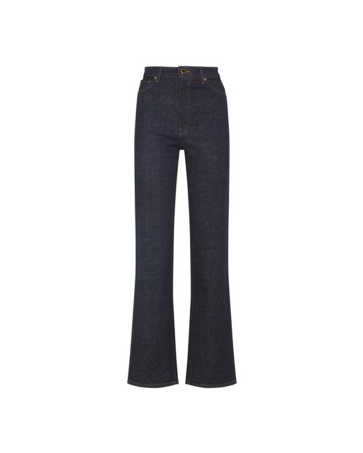 Boot-Cut Jeans di Khaite in Blue