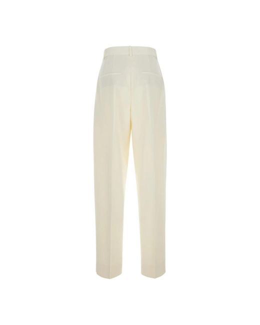 Rohe White Tapered Trousers