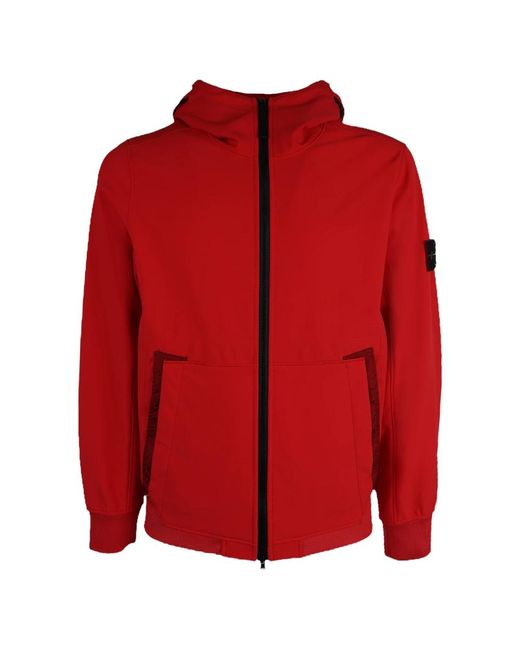 Jackets > light jackets Stone Island pour homme en coloris Red