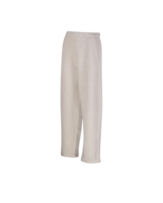 Max Mara Gray Wide Trousers