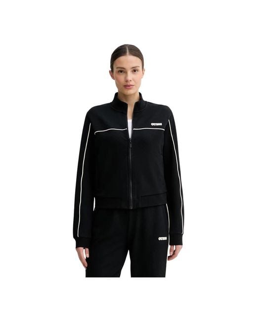 Zip-Throughs Guess en coloris Black