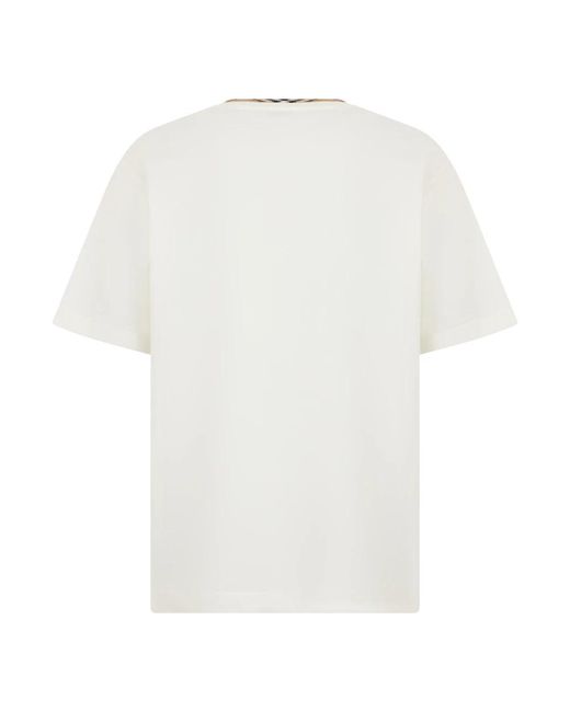 Burberry Ryan T-Shirt in het White voor heren