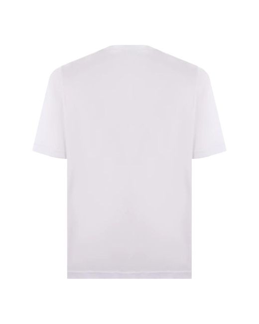 FILIPPO DE LAURENTIIS White T-Shirts for men