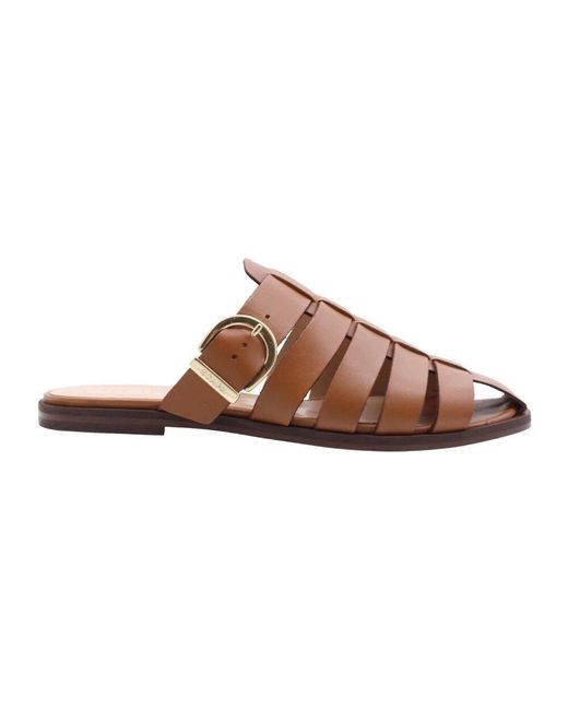 Scapa Brown Mules