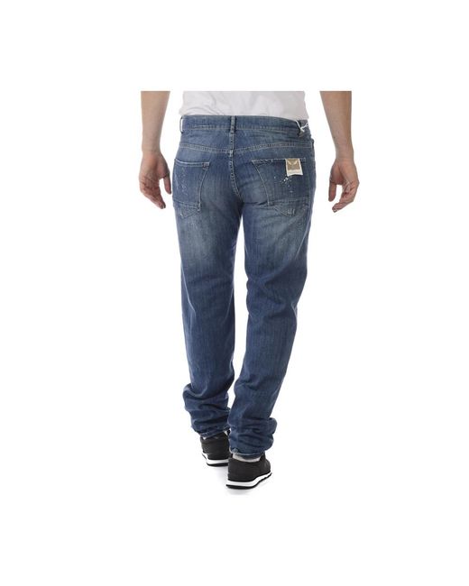 Daniele Alessandrini Blue Slim Fit Jeans for men