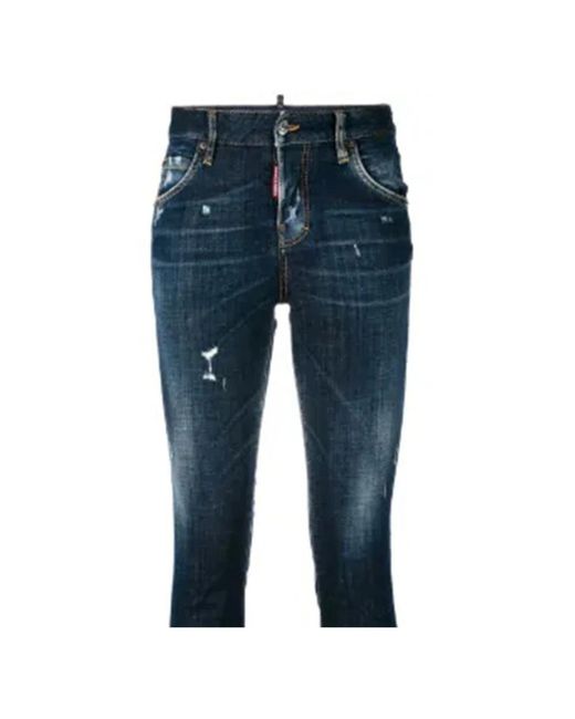 DSquared² Blue Slim Fit Jeans