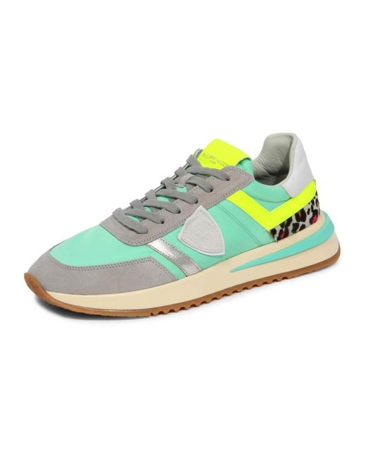 Philippe Model Blue Sneakers