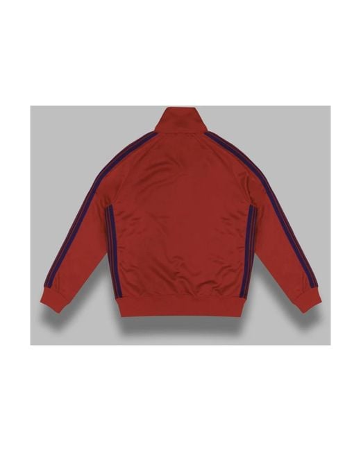 Needles Track Jacket in het Red voor heren