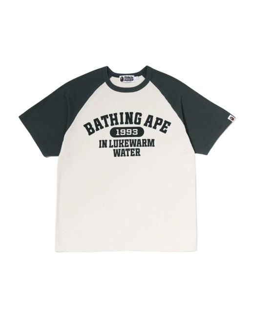A Bathing Ape Blue T-Shirts for men