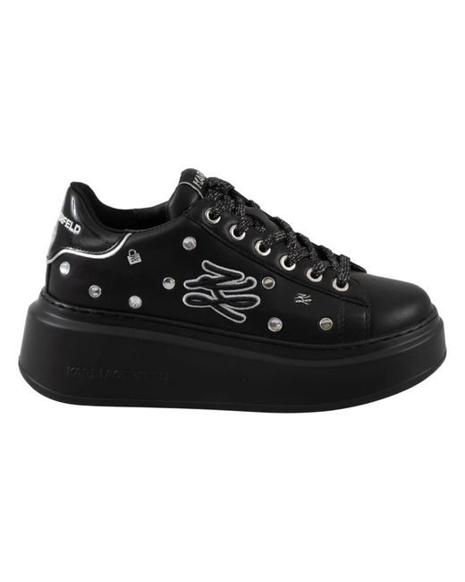 Karl Lagerfeld Black Sneakers