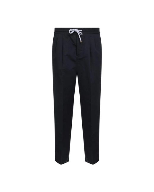 Brunello Cucinelli Blue Chinos for men