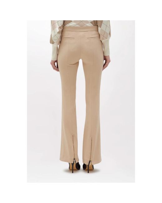 Blugirl Blumarine Natural Wide Trousers