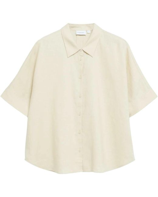 Comma, Blouses & Hemden in het Natural