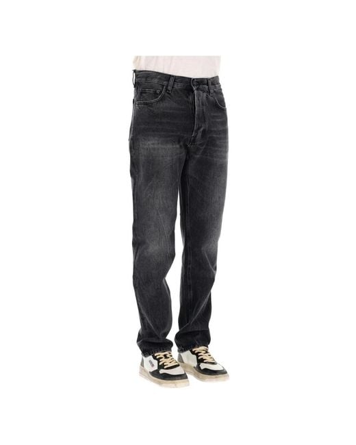 Haikure Gray Straight Fit Jeans for men