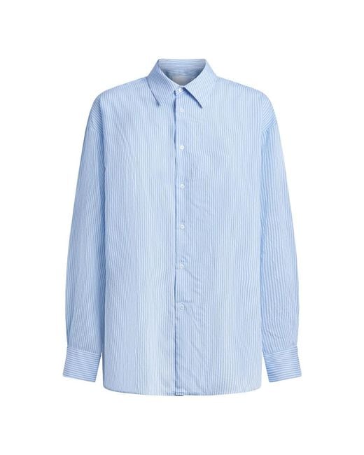 Dondup Overhemden ,Blauw ,Camicia in het Blue