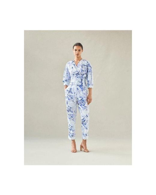 Blouses Baum und Pferdgarten de color Blue