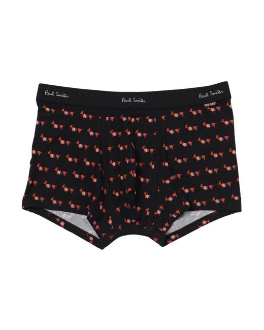 Paul Smith Ondergoed ,Veelkleurig ,Katoen Boxershorts Met Teckelprint in het Black voor heren