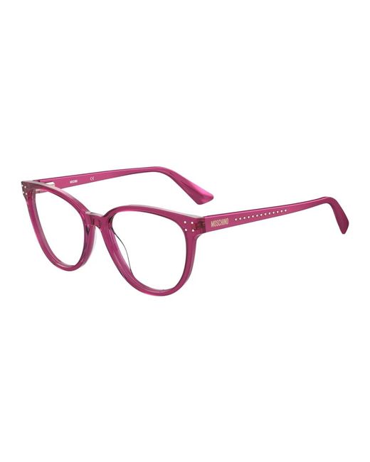 Moschino Accessoires ,Roze ,Fuchsia Brillen in het Pink