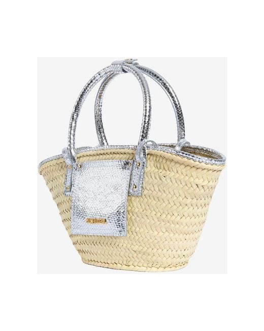 Jacquemus Metallic Handbags