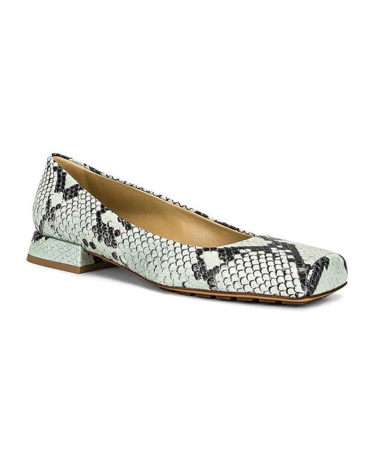 Bottega Veneta Green Ballerina Shoes