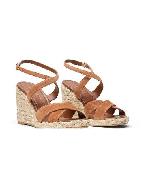Stuart Weitzman Brown Wedges
