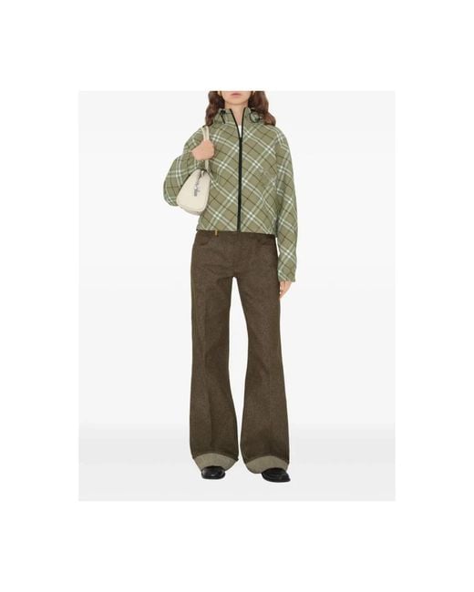 Light Jackets Burberry de color Green