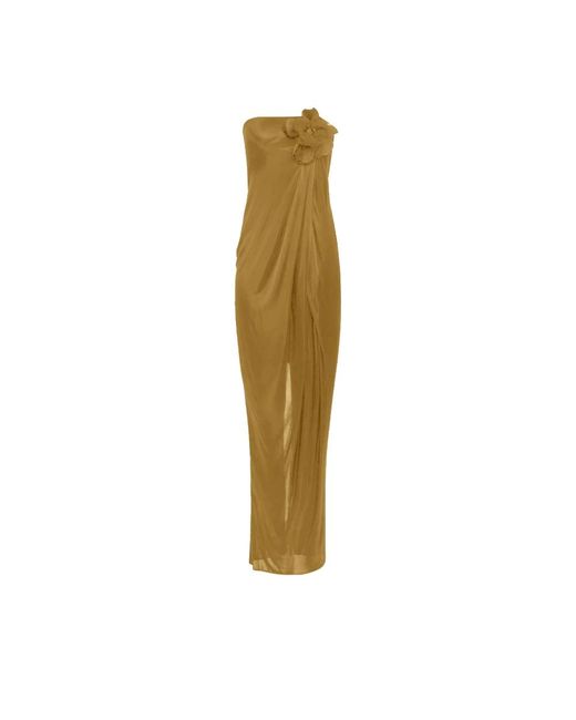 Elisabetta Franchi Metallic Gowns