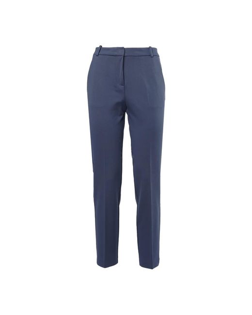 Pinko Blue Slim-Fit Trousers