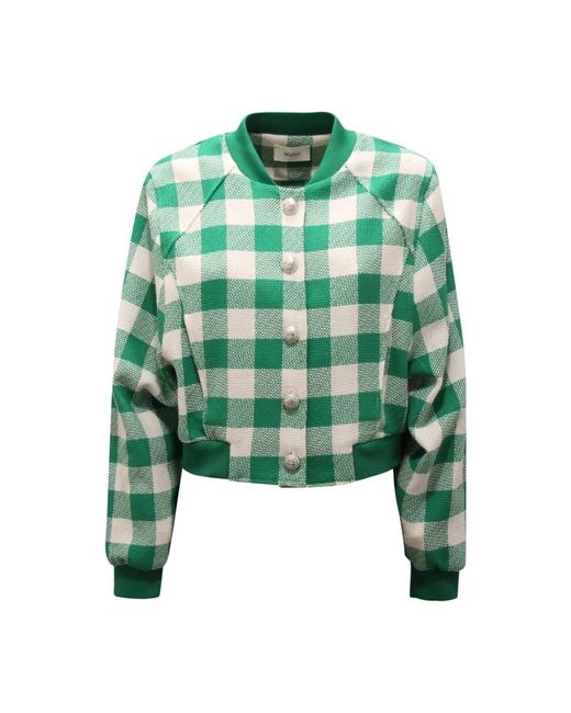 ViCOLO Green Bomber Jackets
