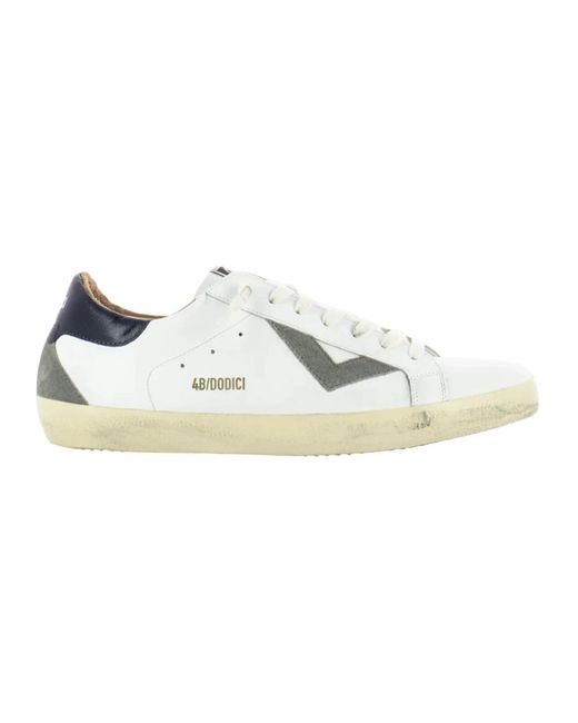 4b12 White Sneakers for men