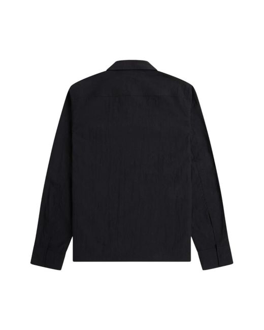 Fred Perry Black Light Jackets for men