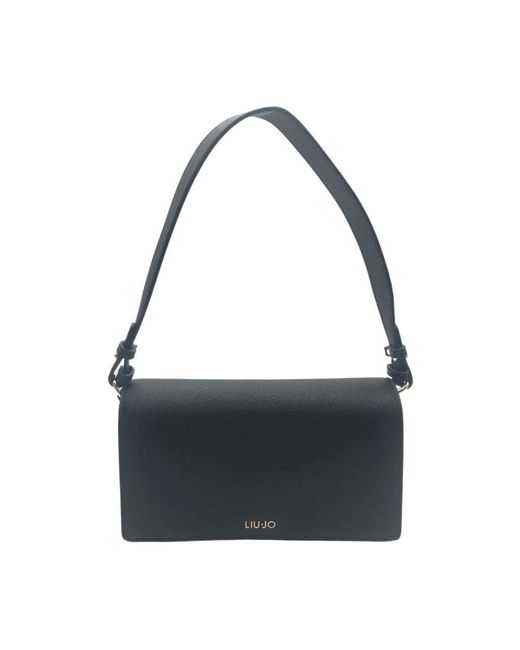 Liu Jo Black Schultertasche mit magnetverschluss