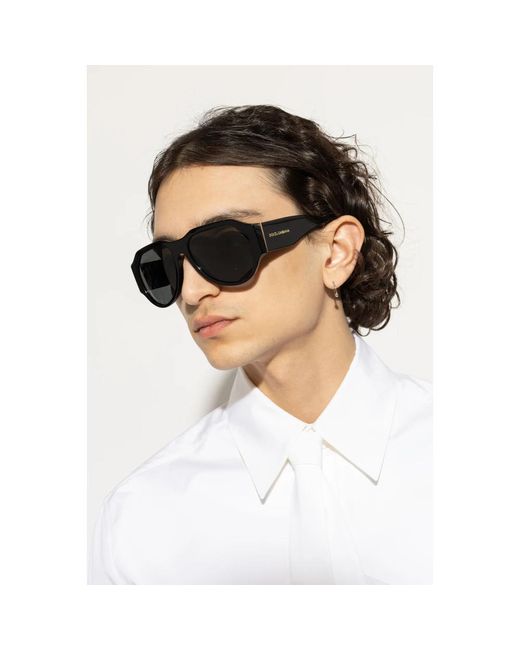 Dolce & Gabbana Gray Sunglasses for men