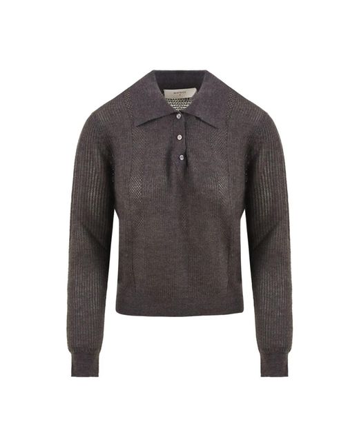 Beatrice B. Gray V-Neck Knitwear