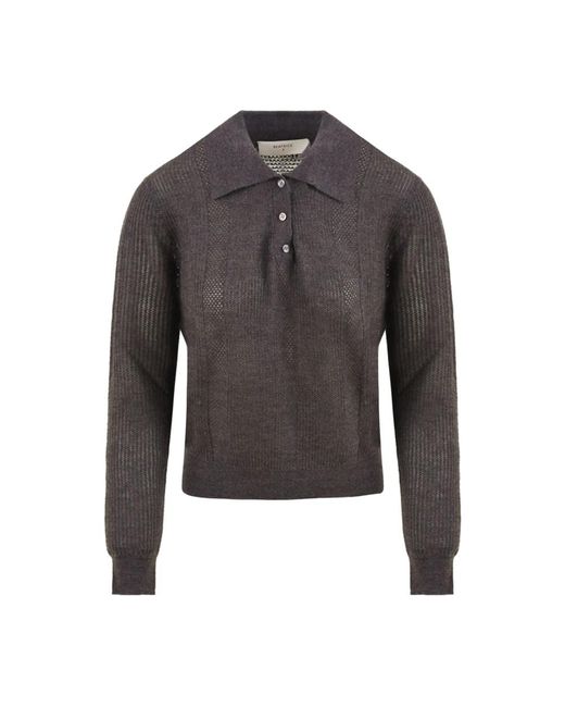Beatrice B. V-Neck Knitwear in het Gray