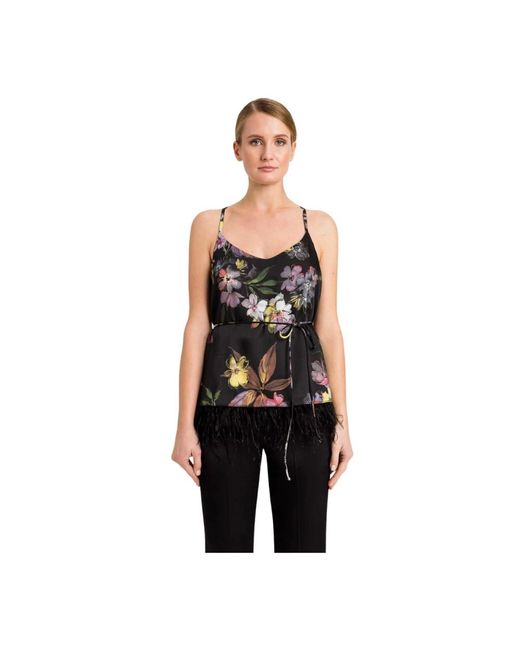 Twinset Black Sleeveless Tops