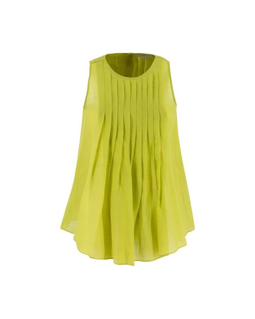 Tops > sleeveless tops Antonelli en coloris Green