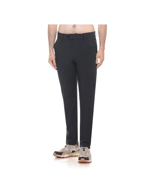 Rrd Gray Slim-Fit Trousers for men