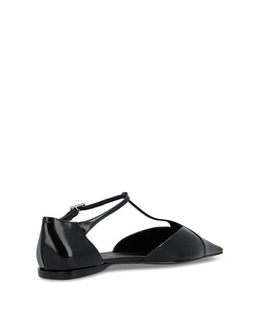 Max Mara Black Ballerinas