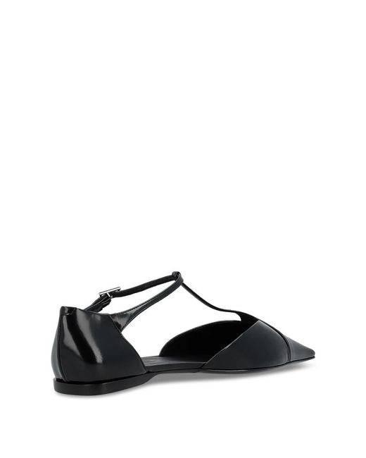 Max Mara Black Ballerina Flat
