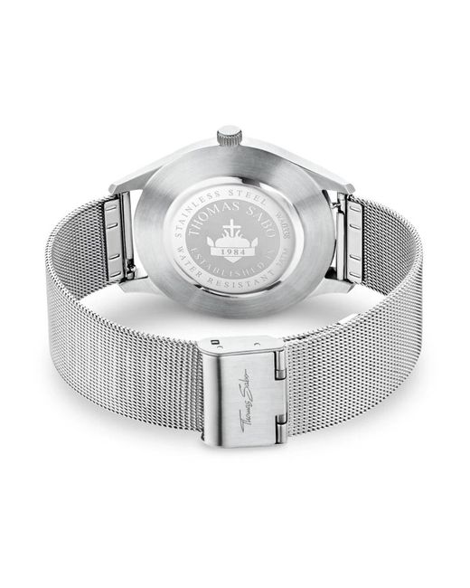 Orologio code ts argento bianco di Thomas Sabo in Metallic