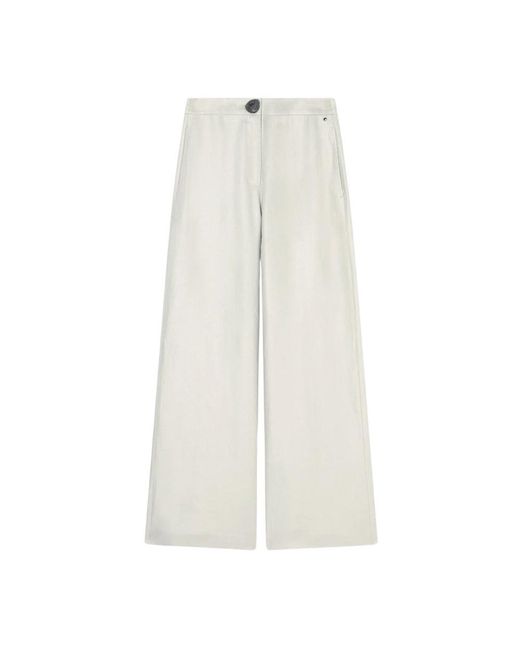 ARMANI EXCHANGE White Wide Trousers
