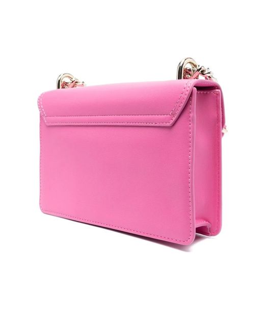 Just Cavalli Pink Shoulder Bags