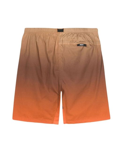 MSGM Orange Casual Shorts for men