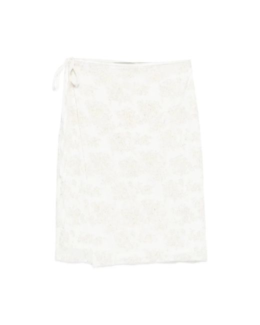 Sir White Short Skirts