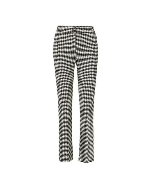 Veronica Beard Gray Cropped Trousers