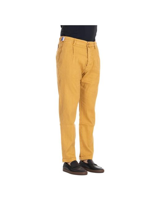 Jacob Cohen Yellow Chinos for men